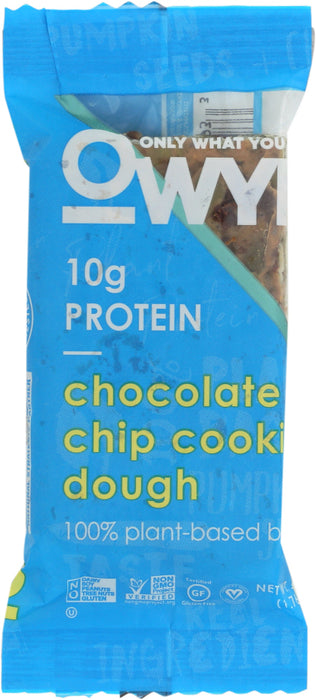 OWYN: Chocolate Chip Cookie Dough Bar, 1.76 oz
