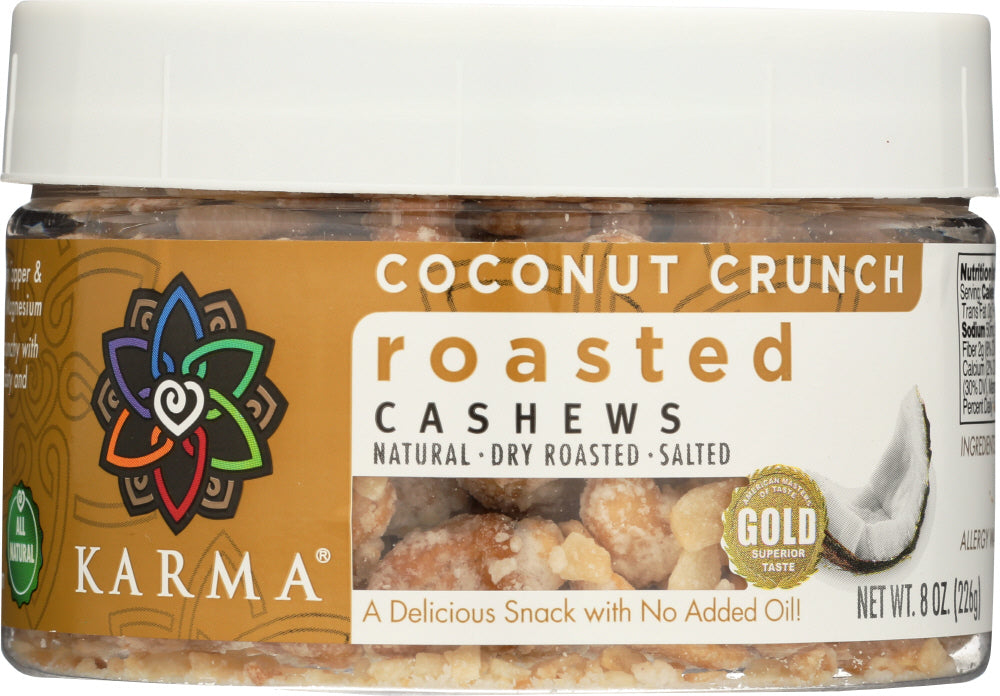KARMA: Roasted Coconut Cashews, 8 oz