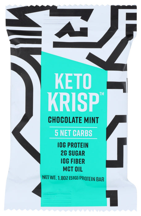 KETO KRISP: Chocolate Mint Bar, 1.8 oz