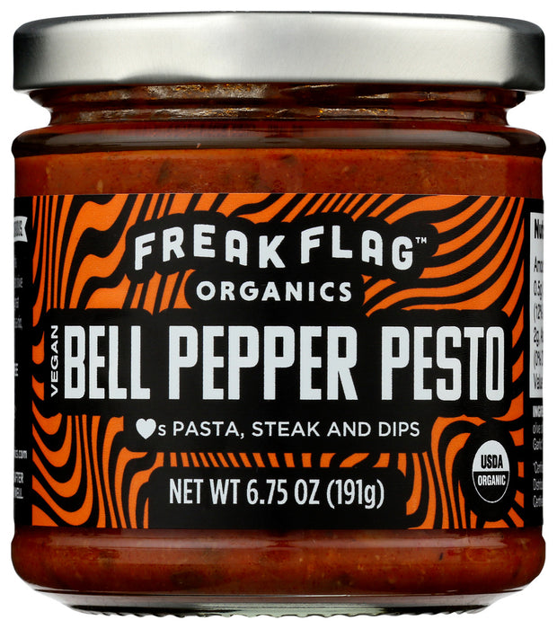 FREAK FLAG ORGANICS: Pesto Bell Pepper Org, 6.75 OZ
