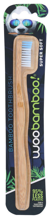 WOOBAMBOO: Standard Handle Super Soft Bristle Toothbrush, 1 ea