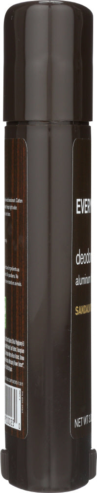 EVERY MAN JACK: Sandalwood Deodorant Stick, 3 oz - No Brand For Less