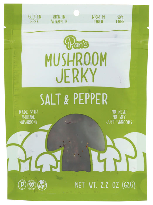 PANS: Salt Pepper Mushroom Jerky, 2.2 oz