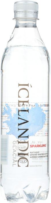 ICELANDIC GLACIAL: Water Sparkling Classic, 16.9 fo