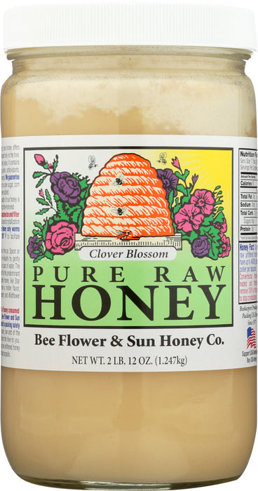 BEE FLOWER AND SUN HONEY: Clover Blossom Honey, 44 oz