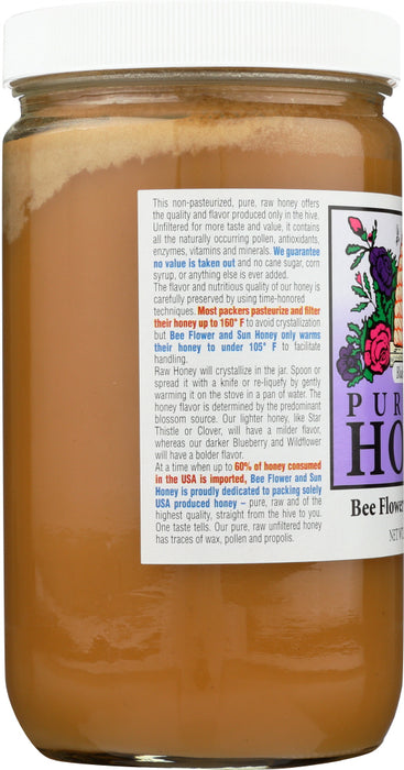 BEE FLOWER AND SUN HONEY: Blueberry Blossom Honey, 44 oz