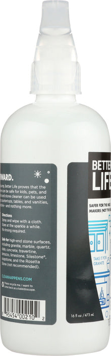 BETTER LIFE: Cleaner Spray Countertop Stone Table, 16 oz