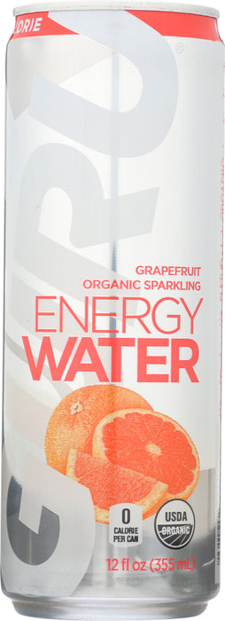 GURU: Water Sparkle Energy Grapefruit Organic, 12 oz