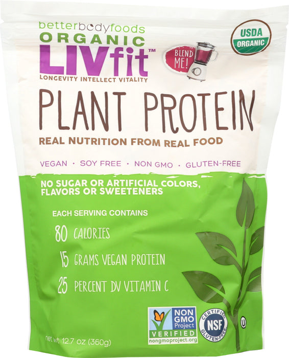 BETTERBODY: Plant Protein LivFit, 360 gm