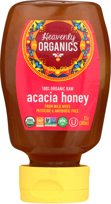 HEAVENLY ORGANICS: Honey Acacia Heavenly Squeeze, 12 oz