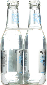 FEVER-TREE: Naturally Light Tonic Water 4x6.8 oz Bottles, 27.2 oz - No Brand For Less