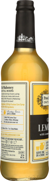 POWELL & MAHONEY: Lemon Sour with Bitters Vintage Original Cocktail Mixer, 750 ml