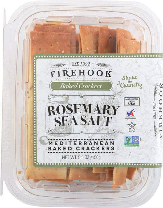 FIREHOOK: Rosemary Cracker Snack Box, 5.5 oz