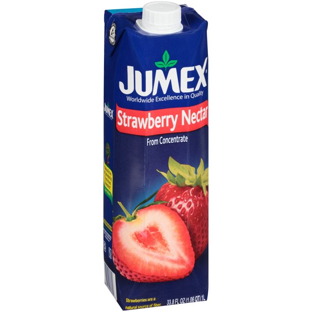 JUMEX: Juice Tetra Strwbry, 33.81 oz