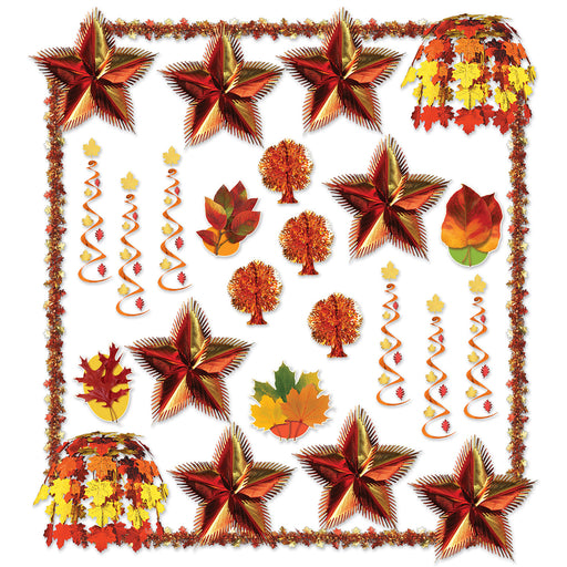 Fall Reflections Decorating Kit - No Brand For Less 