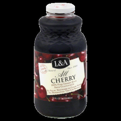 L & A JUICE: All Cherry, 32 oz