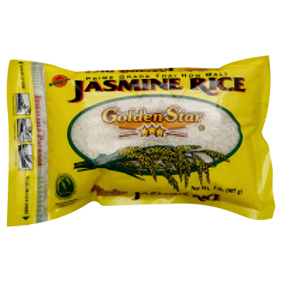GOLDEN STAR: Jasmine Rice Premium Grade, 2 lb - No Brand For Less