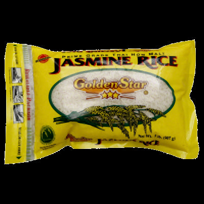 GOLDEN STAR: Jasmine Rice Premium Grade, 2 lb
