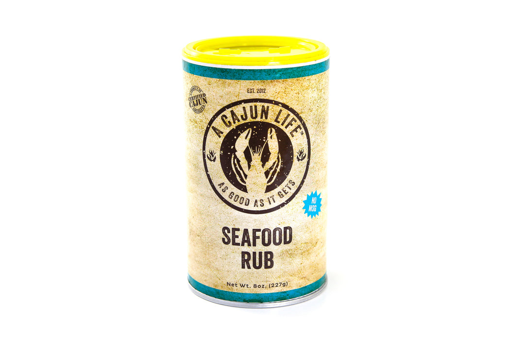 A CAJUN LIFE: Seafood Rub, 8 oz