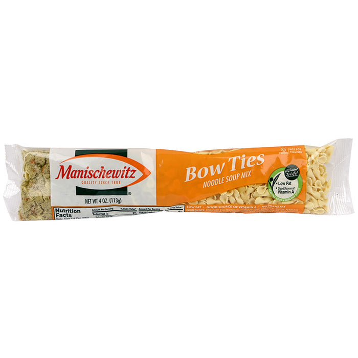MANISCHEWITZ: Bow Ties Noodle Cello Soup Mix, 4 oz