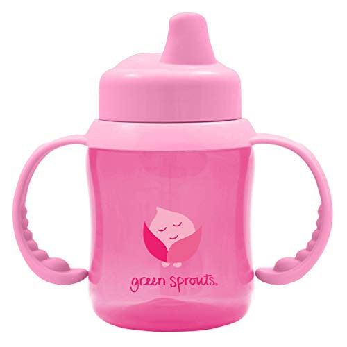 Green Sprouts Sippy Cup Non Spill Pink (1 Count) - No Brand For Less 