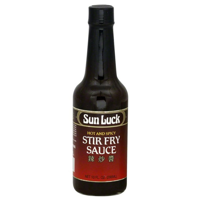 SUN LUCK: Sauce Str Fry Hot Spicy, 10 oz