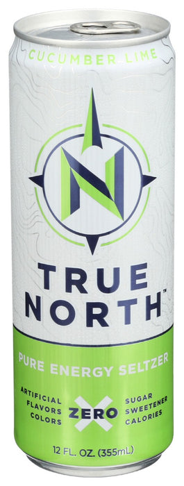 TRUE NORTH: Cucumber Lime Energy Drink, 12 fo