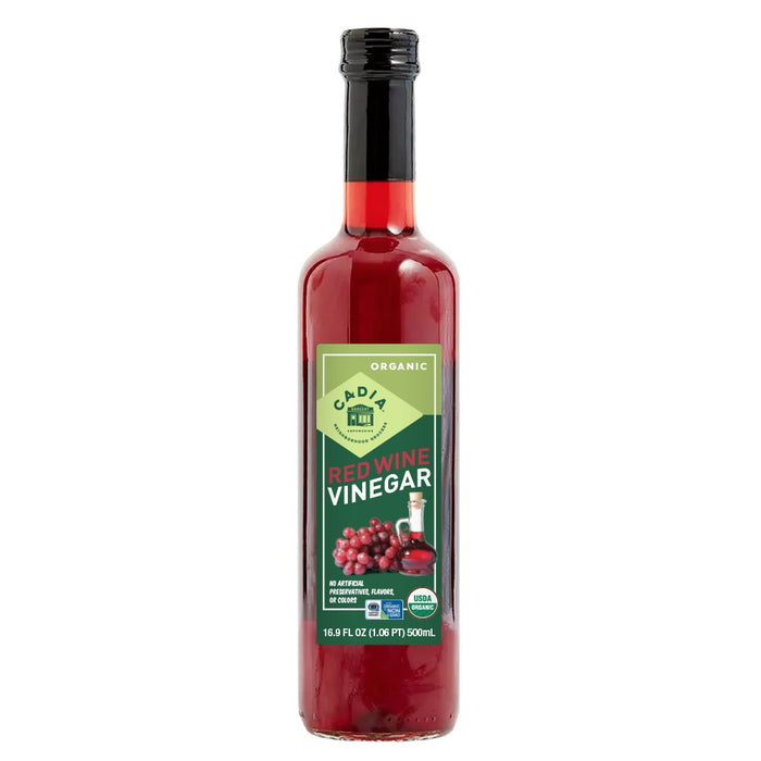 CADIA: Organic Red Wine Vinegar, 16.9 oz