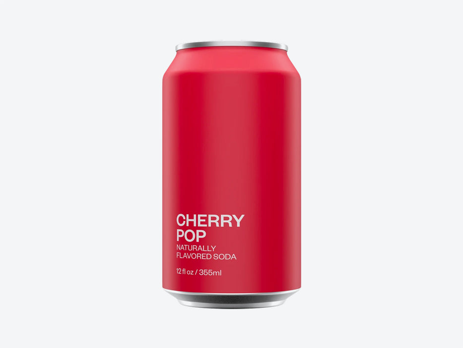 UNITED SODAS OF AMERICA: Cherry Pop Soda, 12 fo