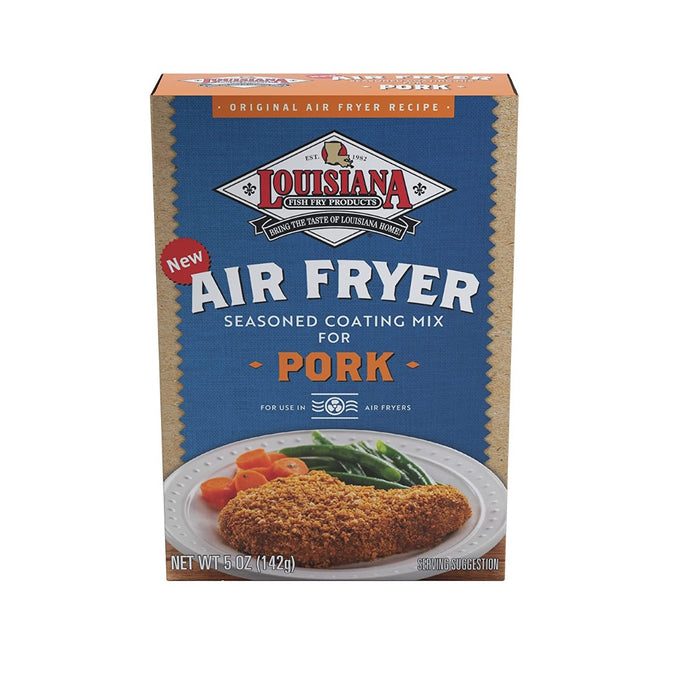 LOUISIANA FISH FRY: Mix Air Fry Pork Coating, 5 oz