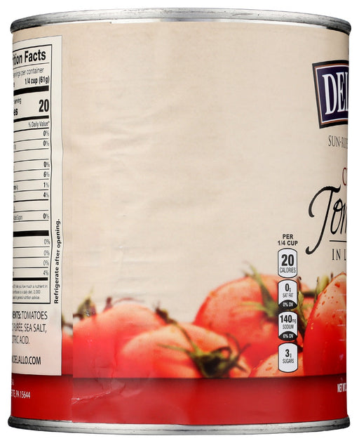 DELALLO: Crushed Tomatoes With Puree, 28 oz - No Brand For Less 
