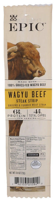 EPIC: Wagyu Beef Steak Strip, 0.8 oz