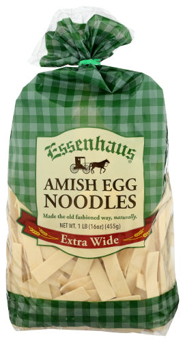 ESSENHAUS: Amish Egg Noodles Extra Wide, 16 oz - No Brand For Less 