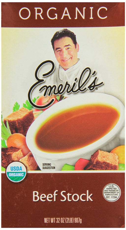 EMERIL'S: Organic Beef Stock, 32 oz - No Brand For Less 