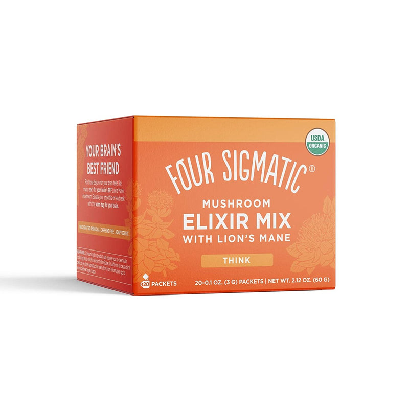 FOUR SIGMATIC: Lions Mane Elixir, 2.12 oz - No Brand For Less 