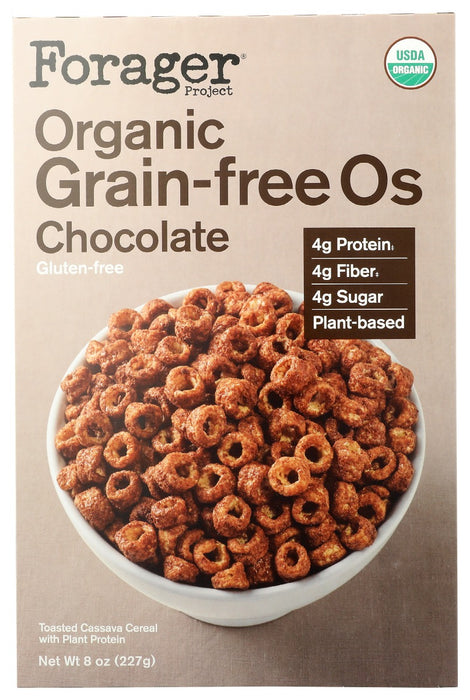 FORAGER: Chocolate Gluten Free Cereal, 8 oz