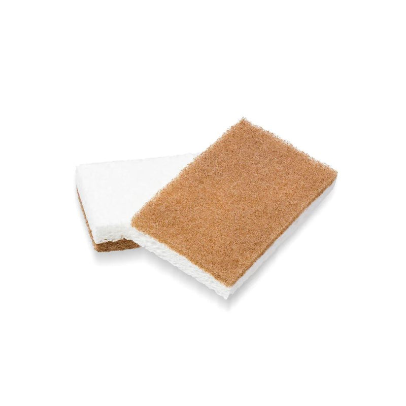 FULL CIRCLE HOME: Walnut Scrubber Sponge, 2 pk - No Brand For Less 