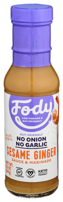 FODY FOOD CO: Sesame Ginger Sauce And Marinade, 8.5 oz