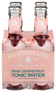 FENTIMANS: Mixer Tonic Water Pink Grapefruit 4 pk, 26.8 fo - No Brand For Less