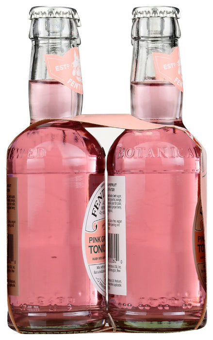 FENTIMANS: Mixer Tonic Water Pink Grapefruit 4 pk, 26.8 fo