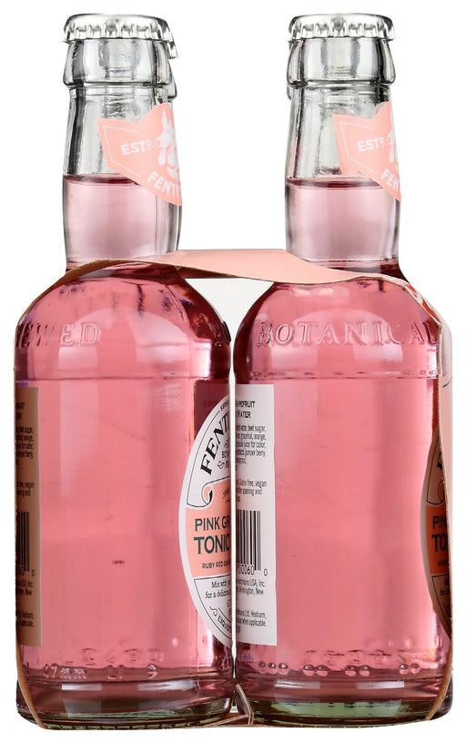 FENTIMANS: Mixer Tonic Water Pink Grapefruit 4 pk, 26.8 fo - No Brand For Less