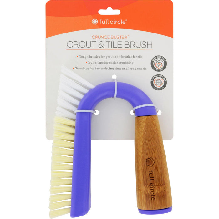 Full Circle Home Grunge Buster Grout and Tile Brush (6 Pack)
