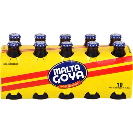 GOYA: Soda Malta Bottle 10PK, 70 fo