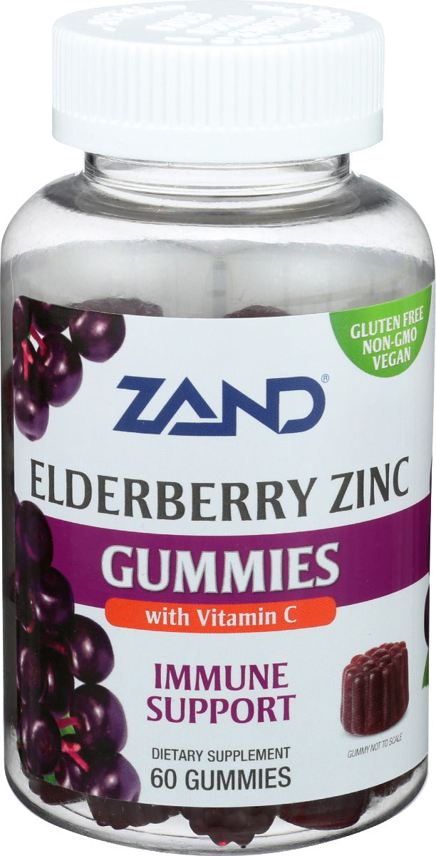 ZAND: Elderberry Zinc Gummies, 60 pc