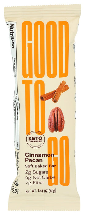 GOOD TO GO: Cinnamon Pecan Snack Bar, 1.4 oz