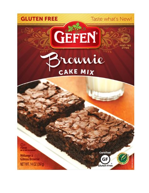 GEFEN: Brownie Cake Mix, 14 oz