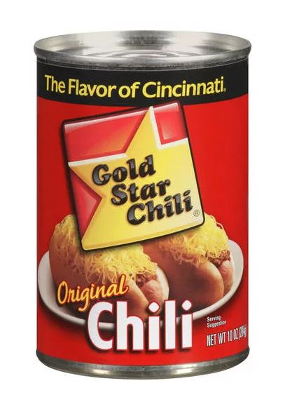 GOLD STAR CHILI: Original Chili, 10 oz