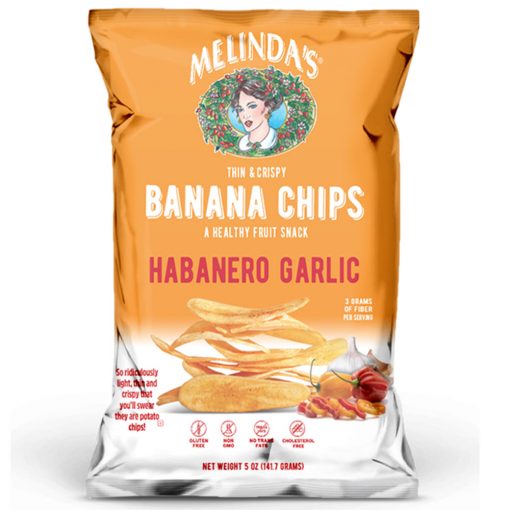 MELINDAS: Chip Banana Garlic Habanero, 5 oz