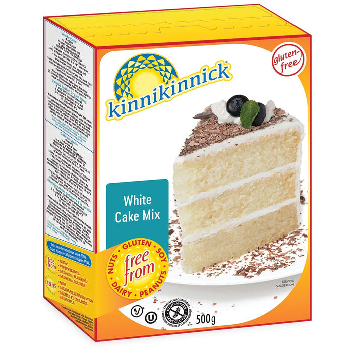 KINNIKINNICK: White Cake Mix, 17.6 oz