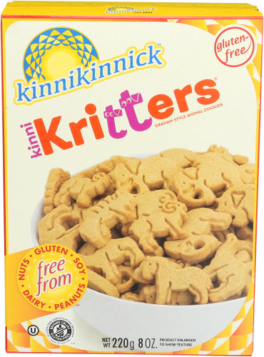 KINNIKINNICK: KinniKritters Animal Cookies, 8 oz
